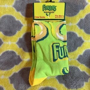 Nwt Funyun Crew Socks (mens size 6-12)